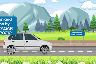 animate your car into a roller, 2d animation, any vehicle