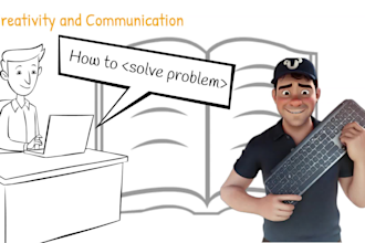 whiteboard animation video with voice over or generative ai