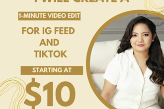 repurposed your youtube video into a 1 minute video