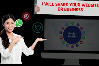 advertise your business, product, link, or website promotion on social media