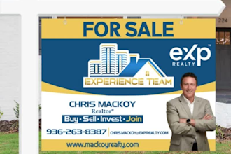 create professional creative billboard yard sign and more