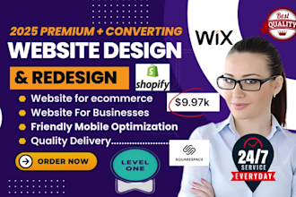 build wix website fix wix studio website revamp wix website redesign wix design