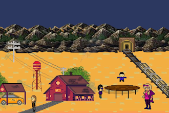 design pixel art sprite sheet and animation