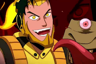2d animation video, 2d anime fighting, 2d japanese anime style, 2d music video