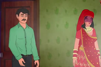 write horror story in english , hindi , marathi