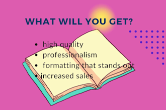 format and upload your amazon ebook and paperback