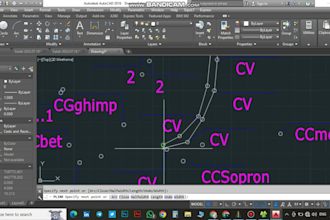draw your piont file in to drawing