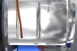 3d product animation for washing machine product video, washing machine 3d model