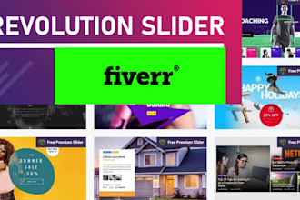fix or create amazing slides on slider revolution, master slider