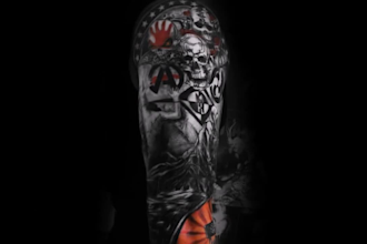 design or diagram the tattoo of your favorite band
