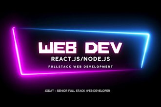 develop full stack web application using mern, react, nextjs