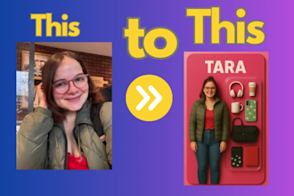 transform your photo into a custom action figure box art