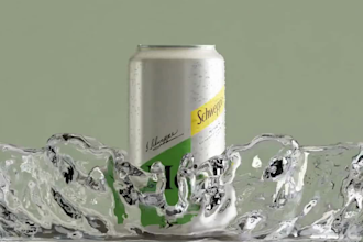 create 3d drink can animation soda can animation