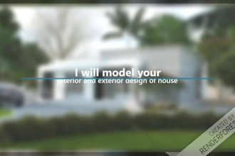model your floorplan into 3d by sketchup fastest