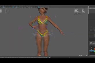 rig 3d character,wonder dynamic,blendshapes,facial rig,face mocap, full body rig
