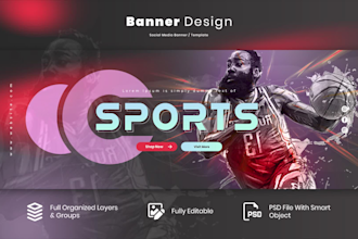 design social media ads, facebook, youtube banner, brochure and flyer