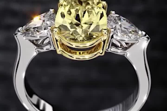3d jewelry animation, cgi jewelry animation, jewelry animation, vfx animation