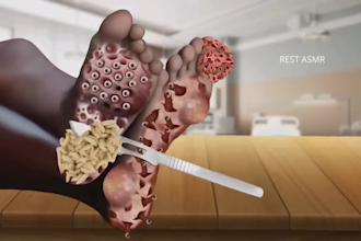 create viral asmr cooking videos for youtube or social media