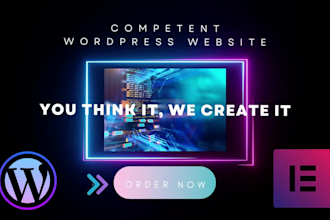 design, develop and upgrade wordpress responsive websites