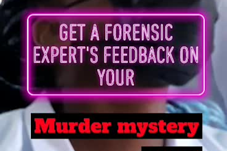 forensically beta read your murder mystery