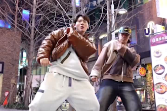 create group urban dance video on your song