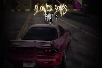 create aesthetic tiktok videos with slowed songs and car gameplay