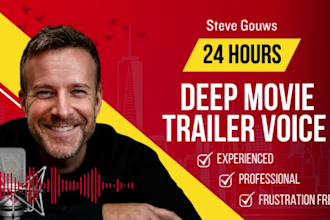 record an epic movie trailer or game trailer voiceover today