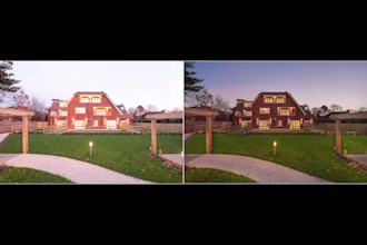 edit multiple exposures blending hdr real estate photos