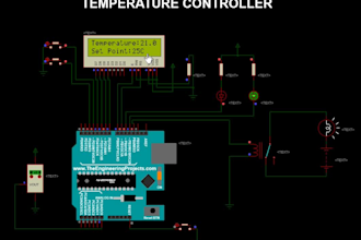 design circuit and pcb in proteus arduino simulation and schematic