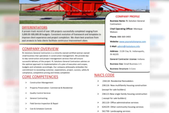 write and design effective capability statement