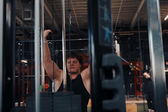 create professional gym, fitness workout and sport promo video