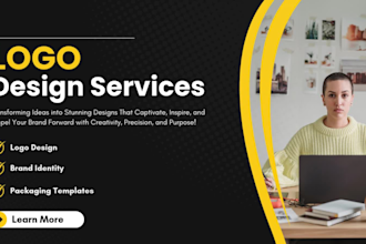create a futuristic and professional logo design