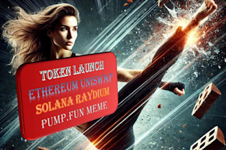 launch token bundle on solana memecoin, pump fun meme, evm