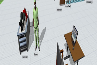 create industrial simulation model using flexsim