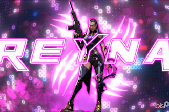 make 2  thumbnail of valorant,apex legend,pubg etc in 1day