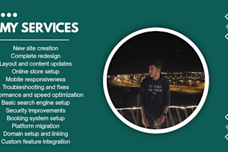 create wix website design and redesign wix website