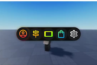 design ui ux designer roblox ui game ui animation and roblox script