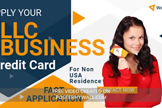 help USA llc business owner to apply business credit card