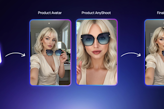 create realistic ai product photo video clothing brand showcasing ai model