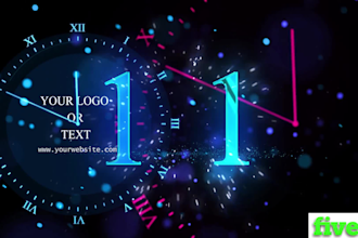 do an amazing 2022 happy new year countdown video for you