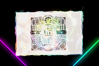 design youtube banner, linkedin cover and logo