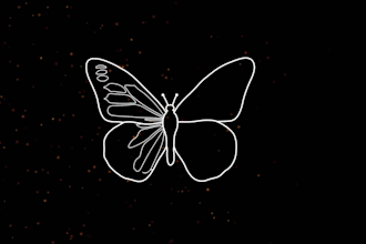 draw unique continuous line art animations