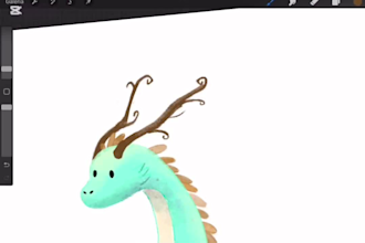 create whimsical childrens book illustrations with cute and custom characters