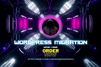 migrate wordpress, backup, transfer or move, copy to another hosting