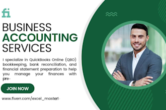 setup, catchup, cleanup, bank reconciliation quickbooks online and bookkeeping