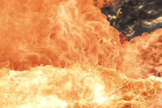 do amazing dragon fire intro logo
