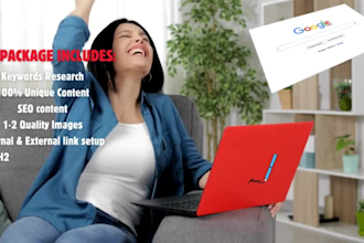 do SEO content writing, blog writing and product description