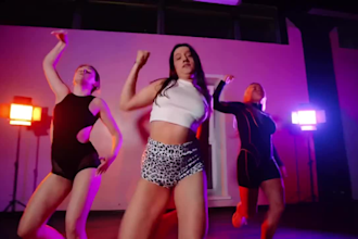do greatness twerk dance, raunchy group dance amazing choreography to music