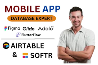 airtable, airtable interface, airtable automation, airtable database, and softr