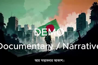 do voice for bangla and english scripts and recitation